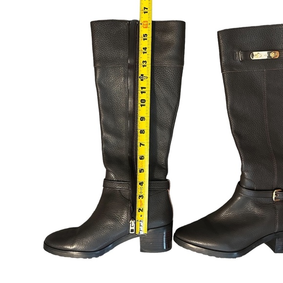 Coach 'Sullivan' Riding Women'sPebbled leather Boot, Size 8B, Brown - Picture 8 of 15